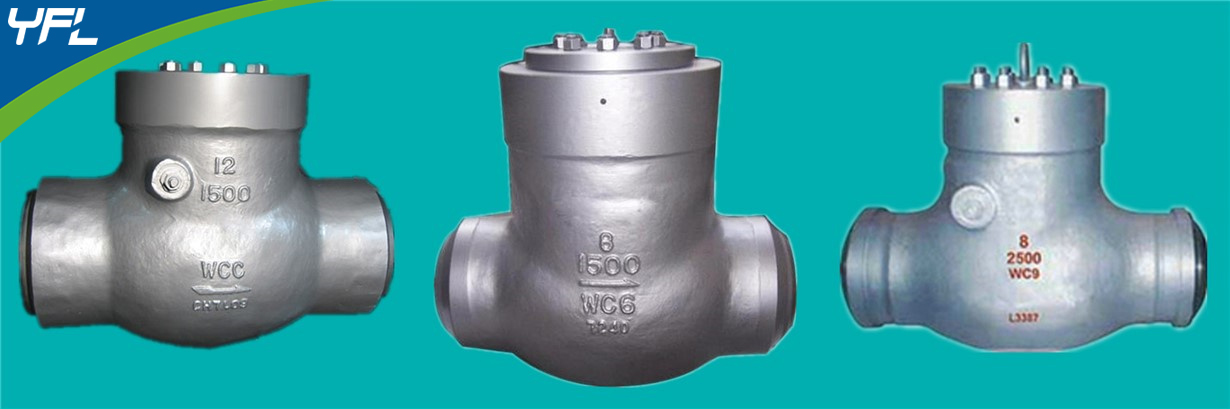 WC6 high temperature swing check valves, WC9 pressure seal swing check valves