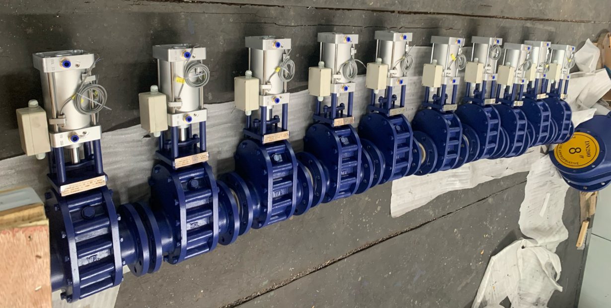 abrasion resistant ceramic double disc gate valves