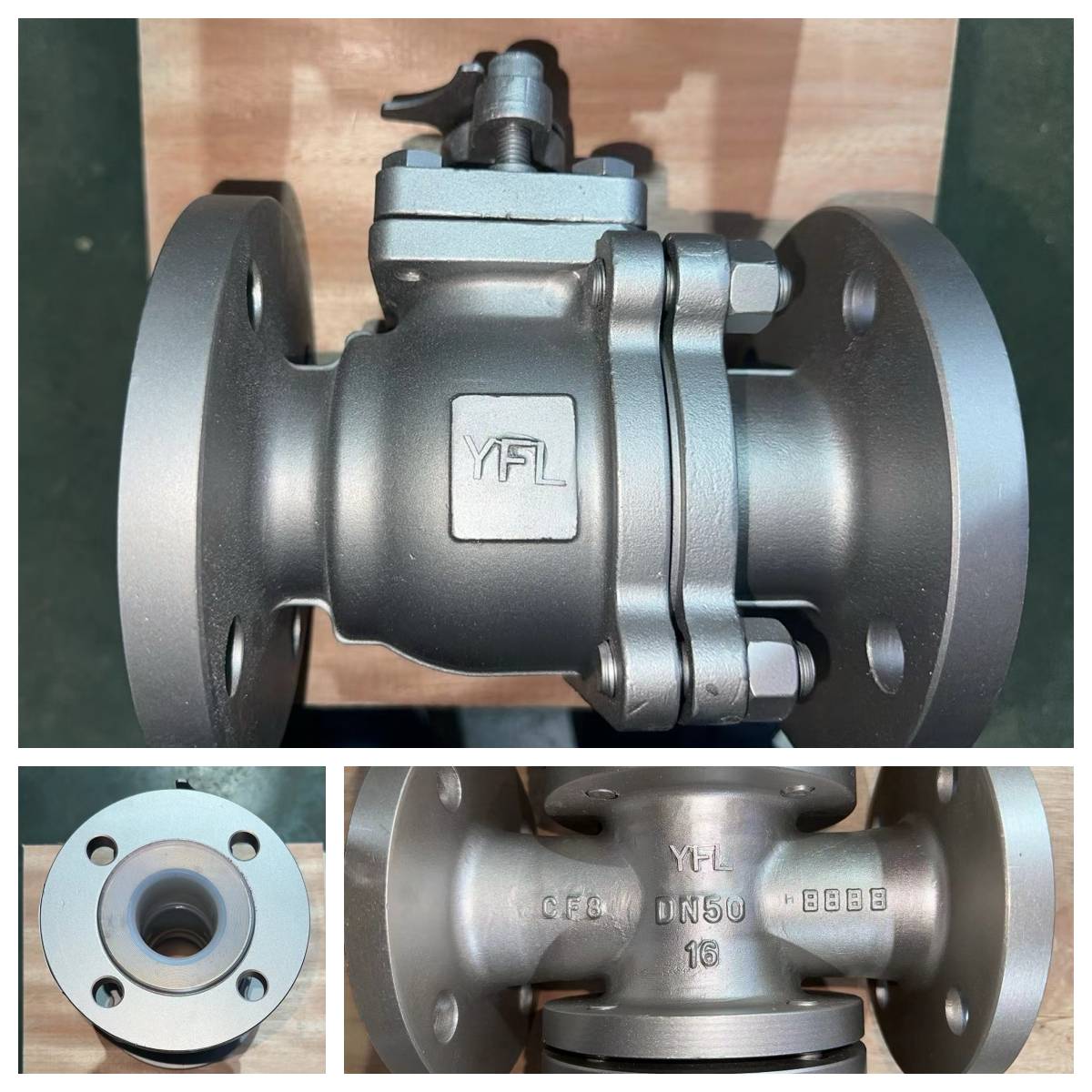 PFA lined ball valve