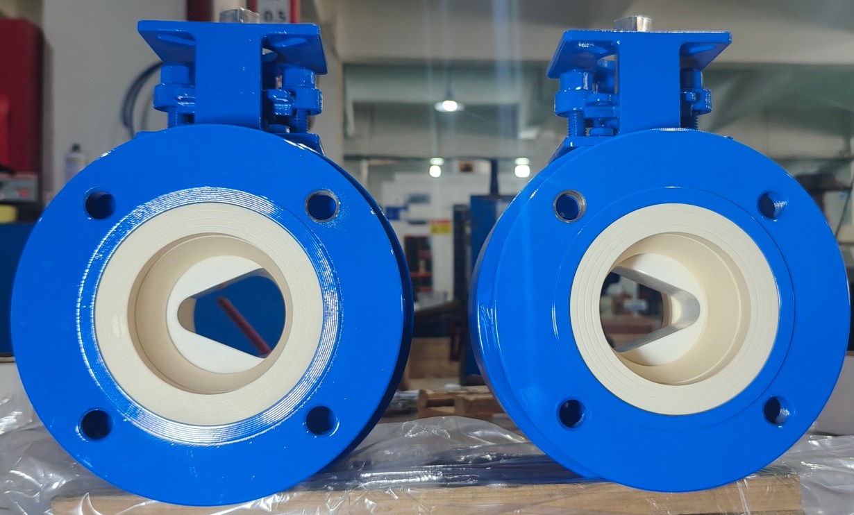 wear resistant ceramic v-port ball valves
