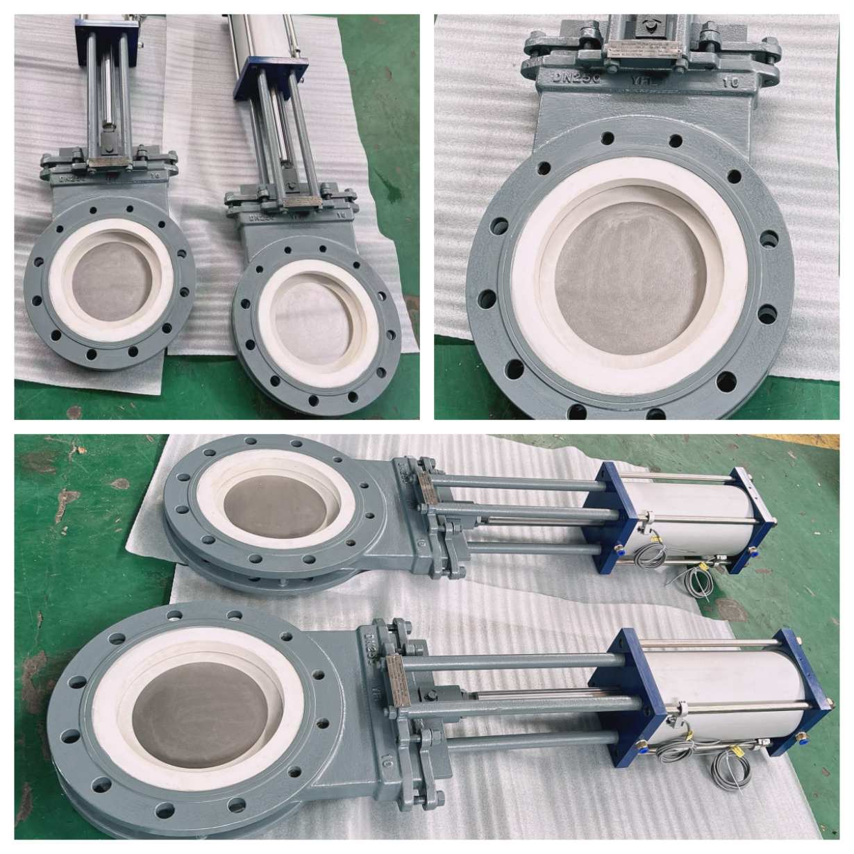abrasion resistant ceramic knife gate valves