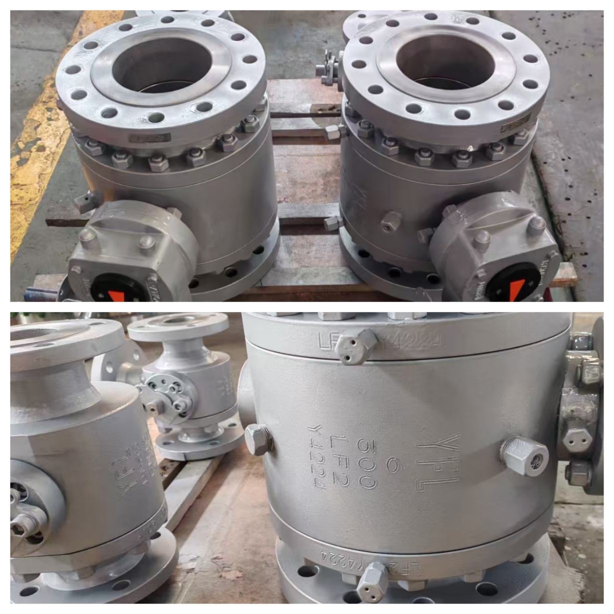 LF2 trunnion mounted ball valves