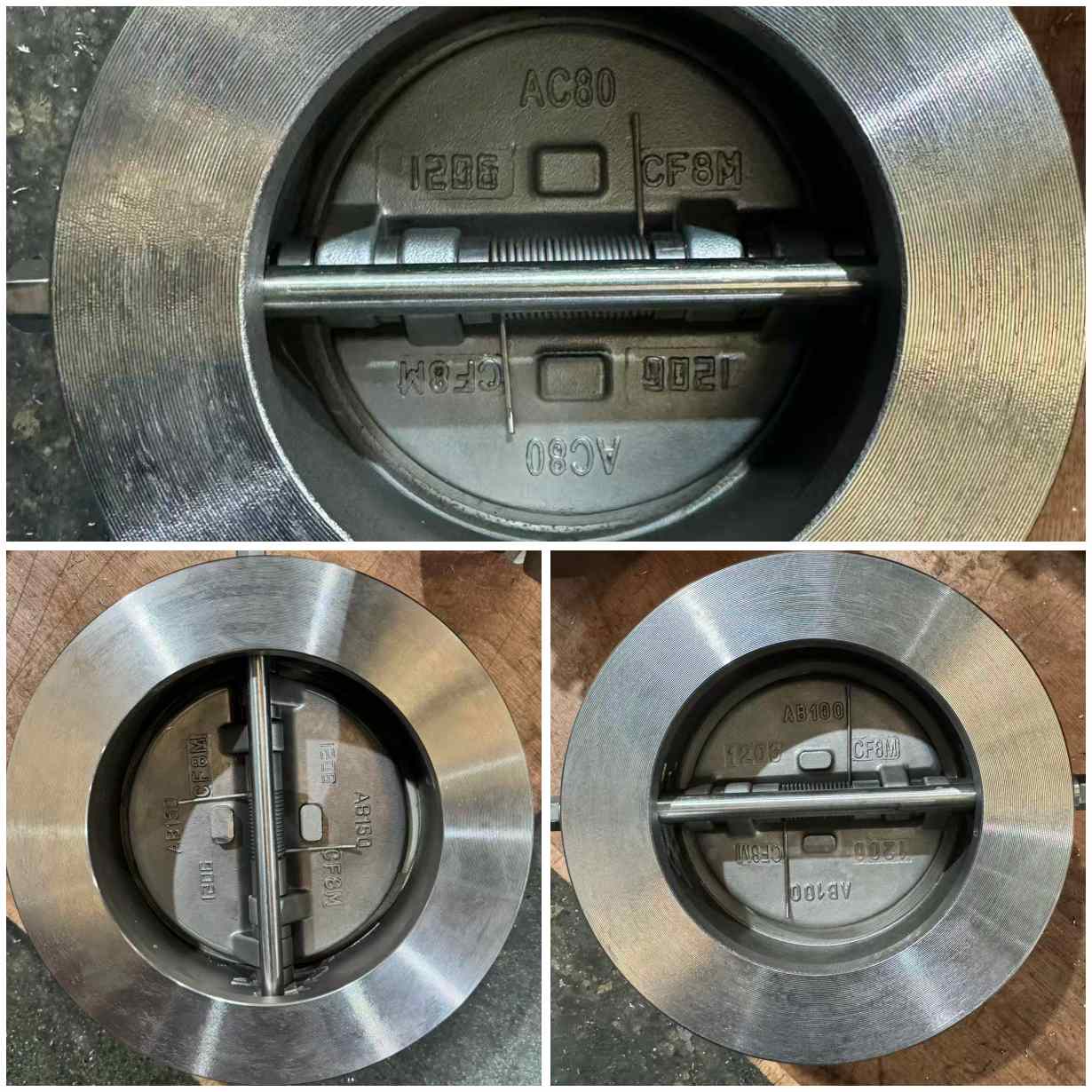 wafer dual plate check valves