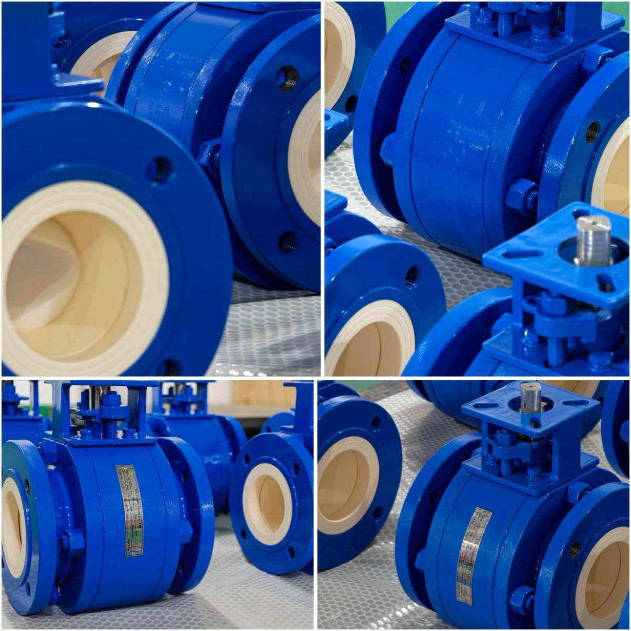 YFL Wear resistant v-port ceramic ball valves