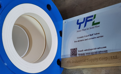 Válvulas de bola de cerámica resistentes al desgaste DN100 para polvo abrasivo exportado a Turquía