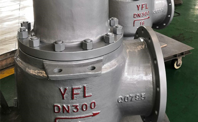 yfl pn16 dn300 válvulas de alivio de presión exportadas a sudáfrica para planta hidroeléctrica