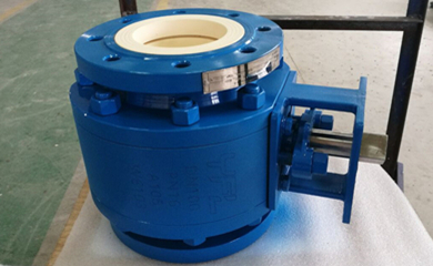 pn16 dn100 válvulas de bola de v-port de cerámica para glencore para suspensión de níquel en proceso de electrodeposición